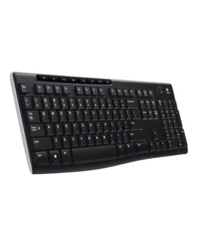 Teclado Logitech Wireless Keyboard K270  Keyboard  wireless  24 GHz