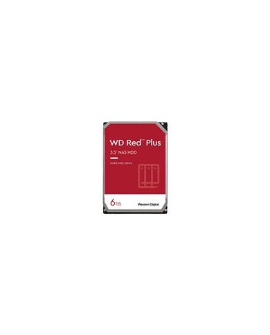 WD Red Plus WD60EFPX  Disco duro  6 TB  interno  35  SATA 6Gbs