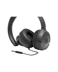 JBL TUNE 500  Headphones with mic  onear  wired  35 mm jack  bl
