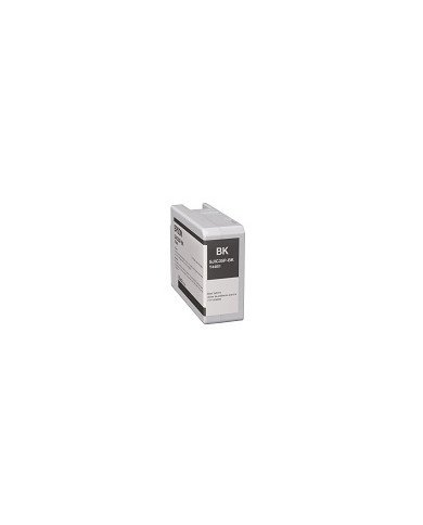 Epson SJIC35PK  Black  original  ink cartridge  for ColorWorks CW