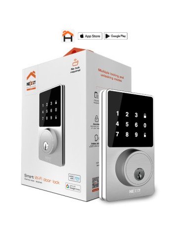Nexxt Solutions Connectivity  Cerradura inteligente con conexión Wi-Fi