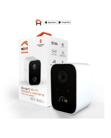 Nexxt Solutions Connectivity  Cámara para exterior e interior con batería