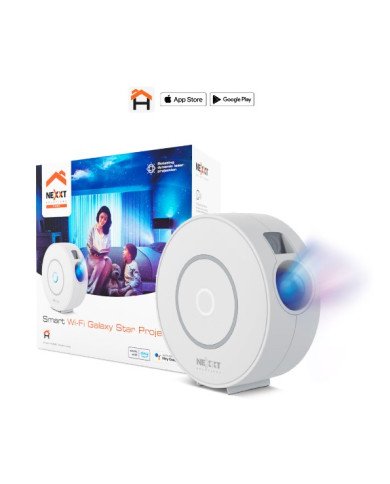 Nexxt Solutions Proyector de galaxias y estrellas inteligente con conexión Wi-Fi
