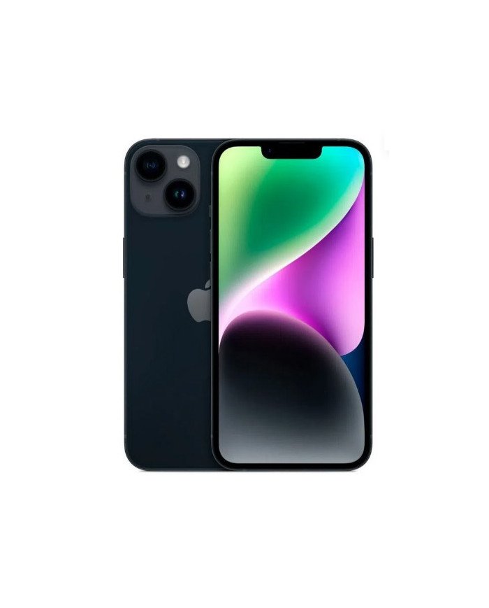 Apple iPhone 14  Smartphone  iOS  Midnight  Touch  128GB  61in