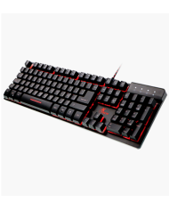 Xtech XTK520S Wired Gaming Keyboard  Spanish  Tricolor backlight
