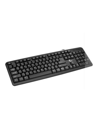 Xtech  Keyboard  Wired  English  USB  Black  Standard XTK092E