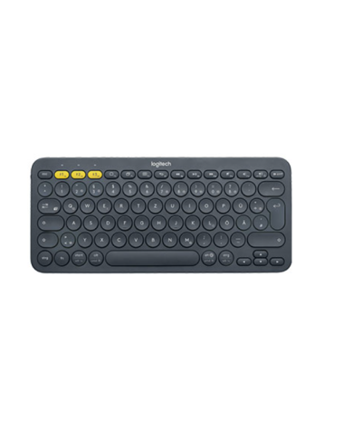 Teclado Logitech MultiDevice K380  Keyboard  Bluetooth  Spanish  black