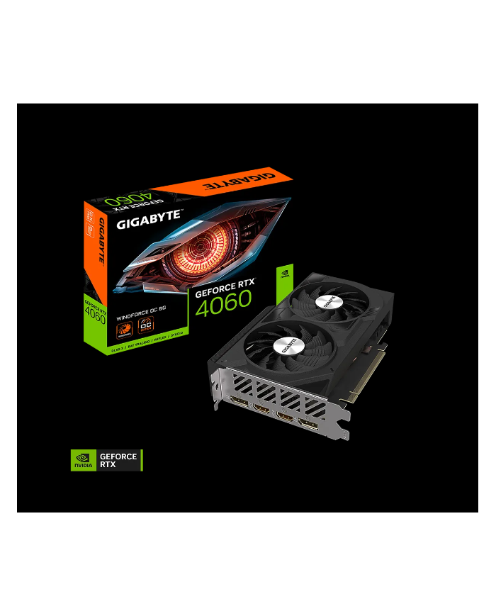 Gigabyte  GeForce RTX 4060 WINDFORCE  PCI Express 40  NVIDIA  GeF