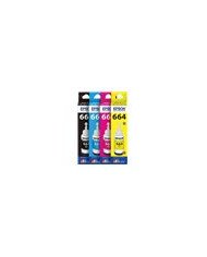 Epson T664  Cyan  original  ink refill  for Epson L380 L386 L395