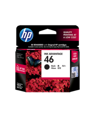 HP 46  Black  original  Ink Advantage  ink cartridge  for Deskjet