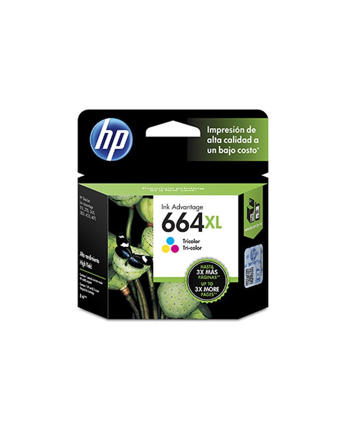 HP  Ink cartridge  Tricolor  664XL