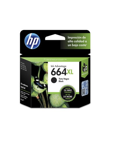 HP  Ink cartridge  Black  664XL