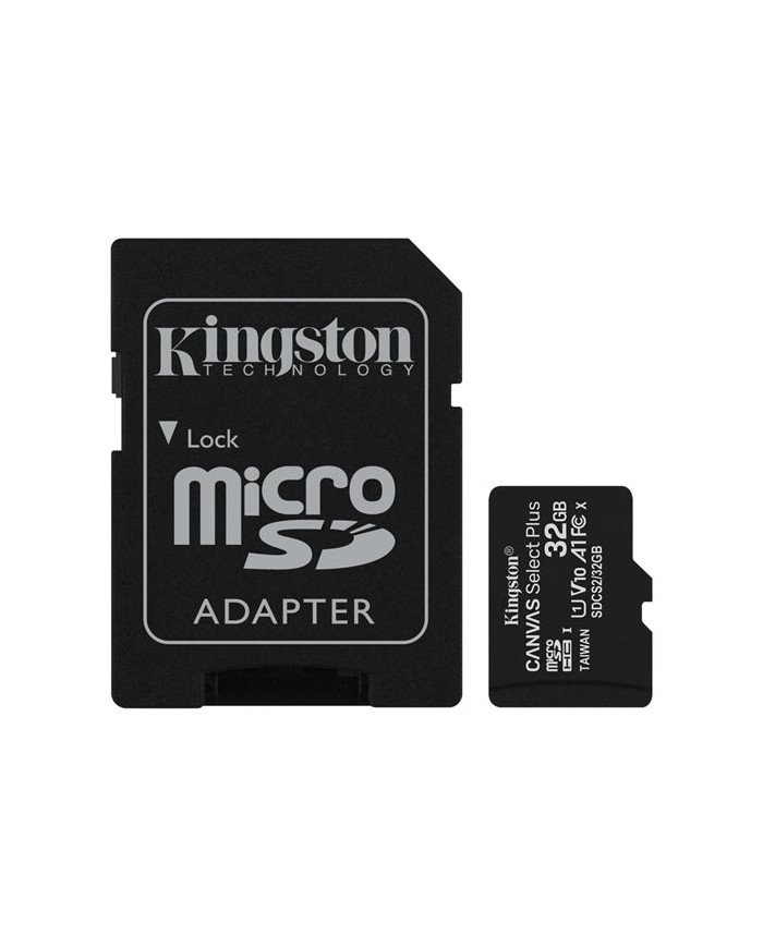 Kingston Canvas Select Plus  Flash memory card microSDHC to SD adapt