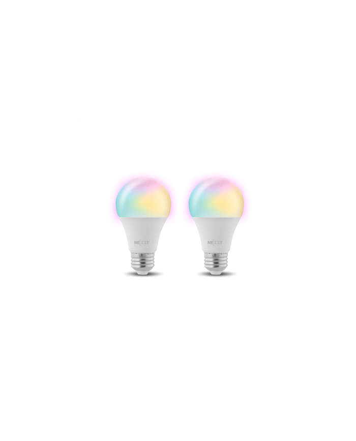 Nexxt Solutions Connectivity  Light Bulb  A19 RGB 110V 2PK  conexi