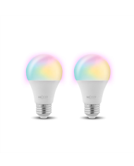 Nexxt Solutions Connectivity  Light Bulb  A19 RGB 110V 2PK  conexi