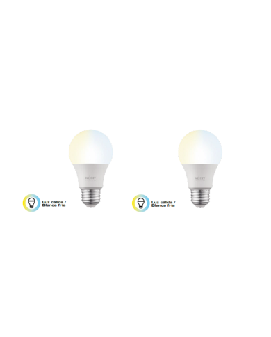 Nexxt Solutions Connectivity  Light Bulb  A19 CCT 110V 2PK  Conexio