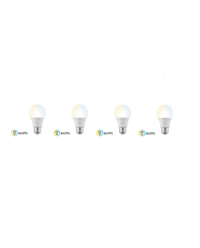 Nexxt Solutions Connectivity  Light Bulb  A19 CCT 110V 4PK  Conexio