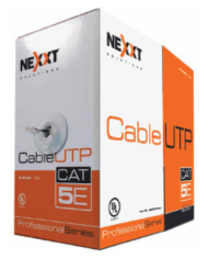 Nexxt Cable UTP 4 Pairs  CAT 5e  Stranded  Blue