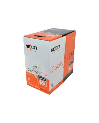 Nexxt  Bulk cable  305 m  UTP  CAT 6  halogenfree solid  gray