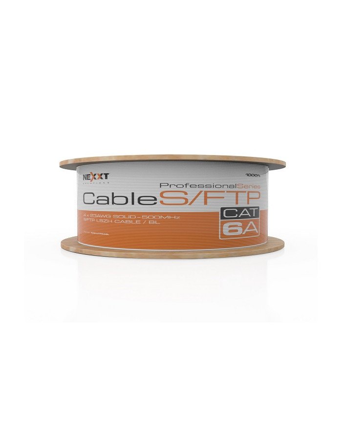 Nexxt SFTP Cable 4 Pairs  Cat6A  Gray  LSZH Type