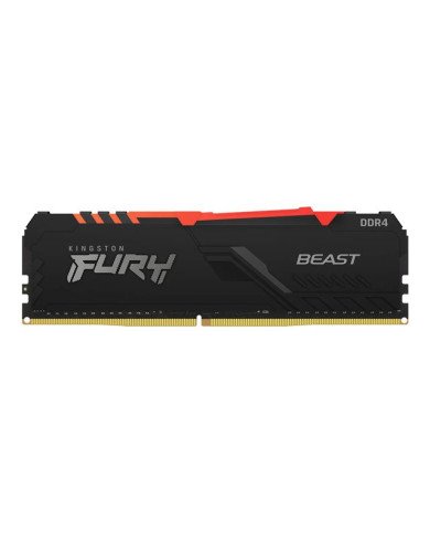 Memoria Kingston FURY Beast RGB  DDR4  module  8 GB  DIMM 288pin  3200 M