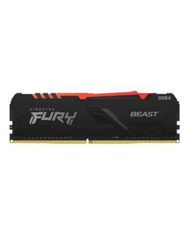 Memoria Kingston FURY Beast RGB  DDR4  module  16 GB  DIMM 288pin  3200
