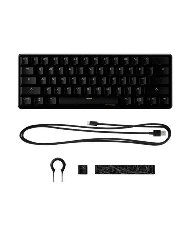 Teclado HyperX Alloy Origins 60  Keyboard  backlit  USBC  QWERTY  US  k