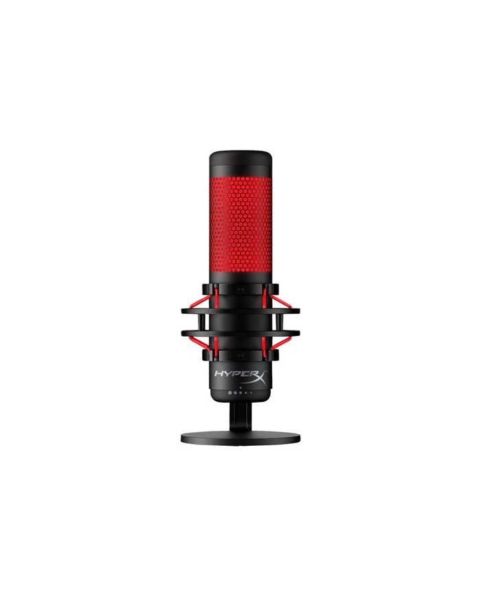 HyperX QuadCast  Microphone  USB  red  black  for Victus by HP La