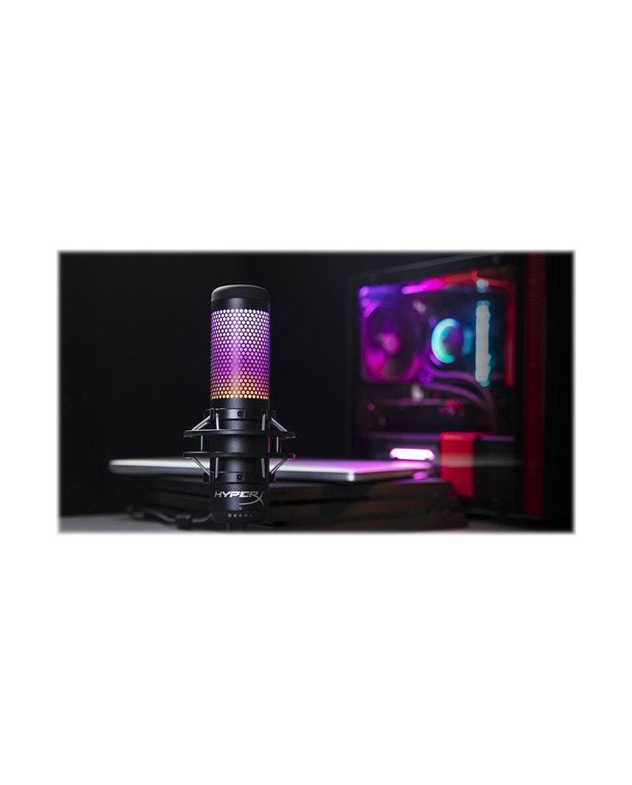 HyperX QuadCast S  Microphone  USB  gray black  for Victus by HP 