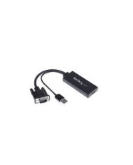StarTechcom VGA to HDMI Adapter with USB Audio  VGA to HDMI Converte