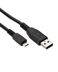 Xtech  USB cable  5 pin MicroUSB Type B  4 pin USB Type A  18m