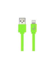 Xtech  Lightning cable  USB male to Lightning male  1 m  black wh