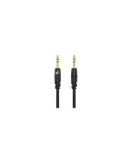 Xtech  Audio cable  mini jack male to mini jack male  1 m  black 