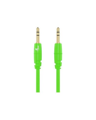 Xtech  Audio cable  mini jack male to mini jack male  1 m  black 