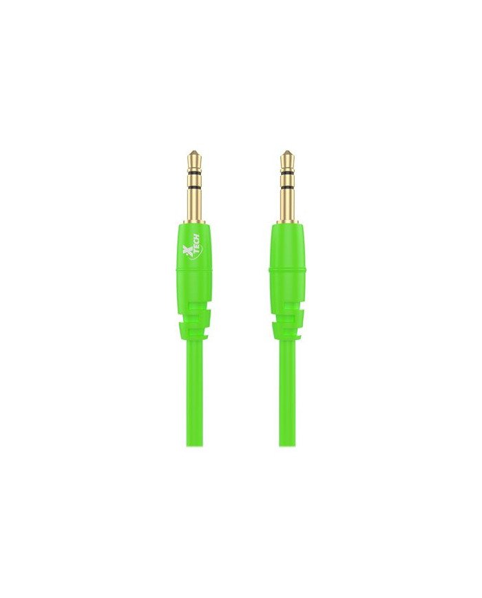 Xtech  Audio cable  mini jack male to mini jack male  1 m  black 