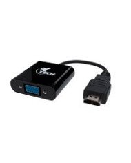 Xtech  Video adapter  19 pin HDMI Type A  VGA  Black  XTC363