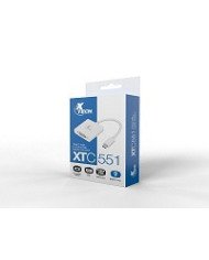 Xtech  Display adapter  USB Type C  VGA  Glossy white  XTC551