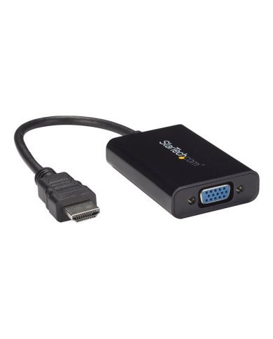 StarTechcom HDMI to VGA Video Adapter Converter with Audio for Deskto