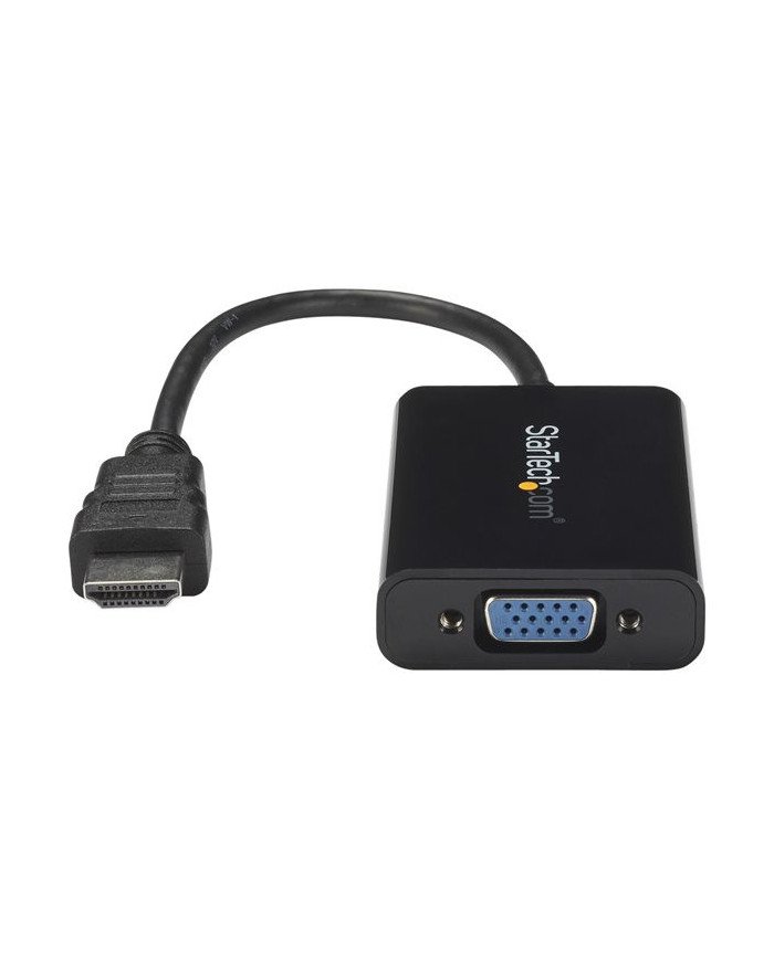 StarTechcom HDMI to VGA Video Adapter Converter with Audio for Deskto