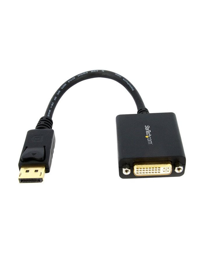 StarTechcom DisplayPort to DVID Adapter  1920x1200  Passive DVI Vi