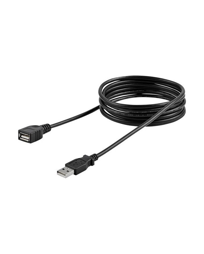StarTechcom 6 ft Black USB 20 Extension Cable A to A  MF  USB ext