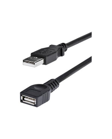 StarTechcom 6 ft Black USB 20 Extension Cable A to A  MF  USB ext