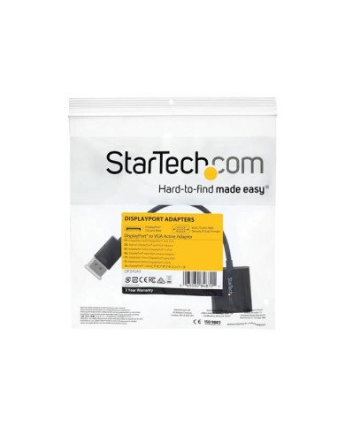 StarTechcom DisplayPort to VGA Display Adapter  1080p 1920x1200  Ac