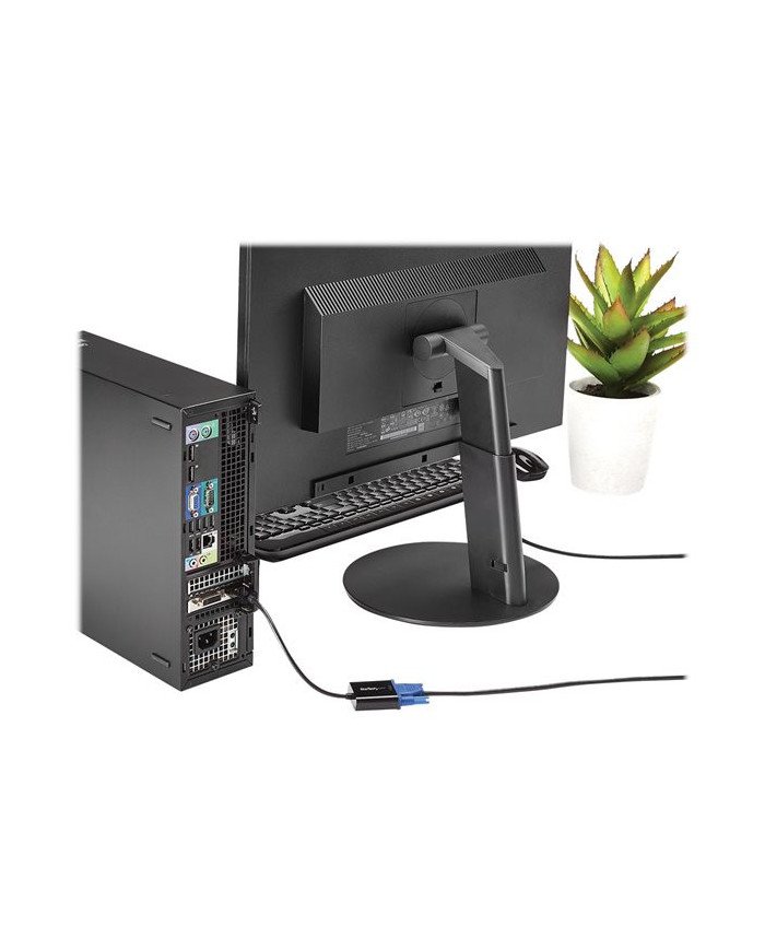 StarTechcom DisplayPort to VGA Display Adapter  1080p 1920x1200  Ac