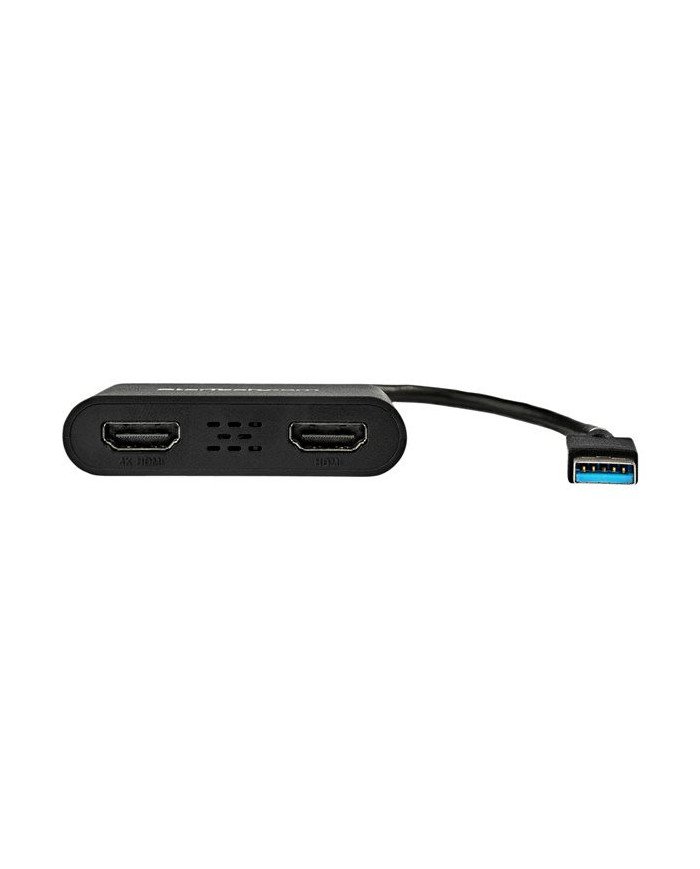 StarTechcom USB 30 to Dual HDMI Adapter 1x 4K 30Hz  1x 1080p Exte