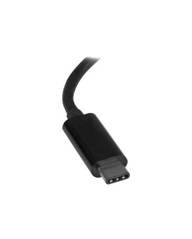 StarTechcom USB C to Gigabit Ethernet Adapter  Black  USB 31 to RJ