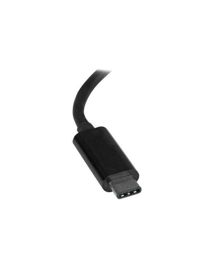 StarTechcom USB C to Gigabit Ethernet Adapter  Black  USB 31 to RJ