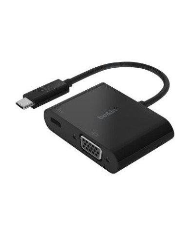 Belkin USBC to VGA  Charge Adapter  Adapter  24 pin USBC male to 