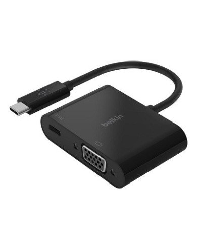 Belkin USBC to VGA  Charge Adapter  Adapter  24 pin USBC male to 