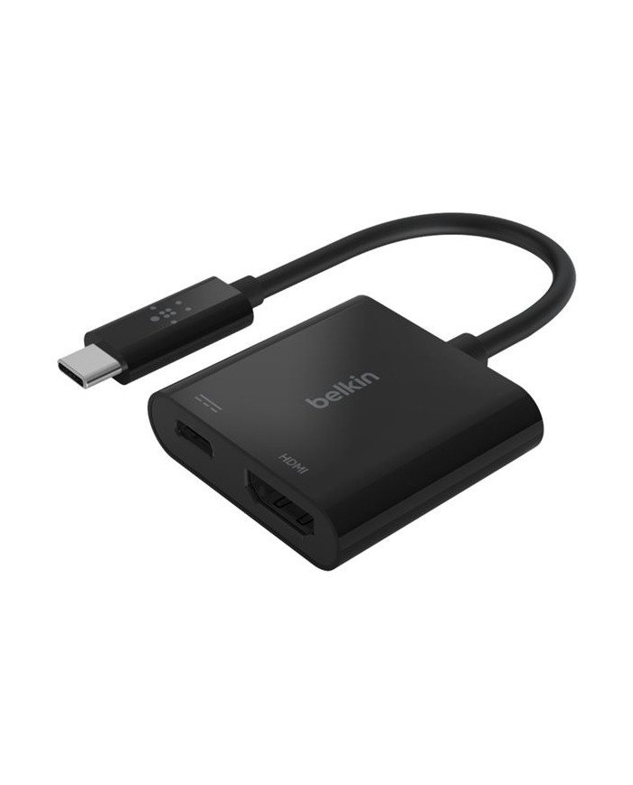 Belkin USBC to HDMI  Charge Adapter  Adapter  24 pin USBC male to